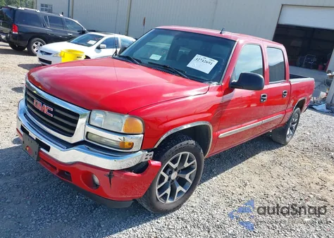 2006 GMC Sierra 1500 Sle1 z USA, uszkodzony, nr VIN 2GTEK13T661251422